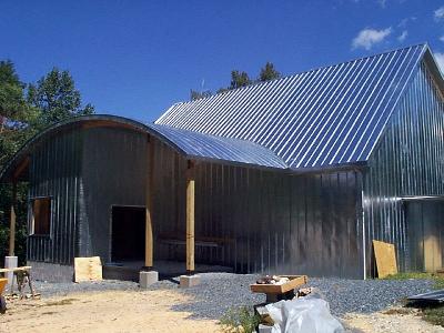 Latest image of Cline Visitor Center under construction