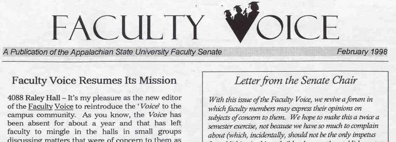 Faculty Voice