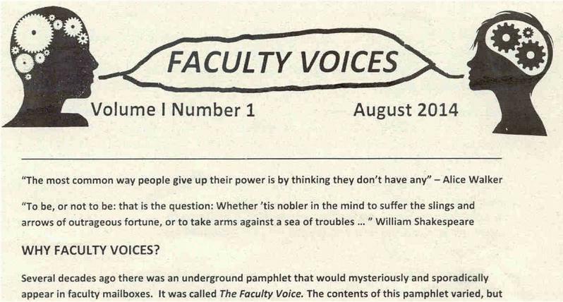 Faculry Voices